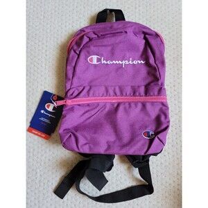 NWT Champion Varsity Mini Backpack Purple Pink 12"